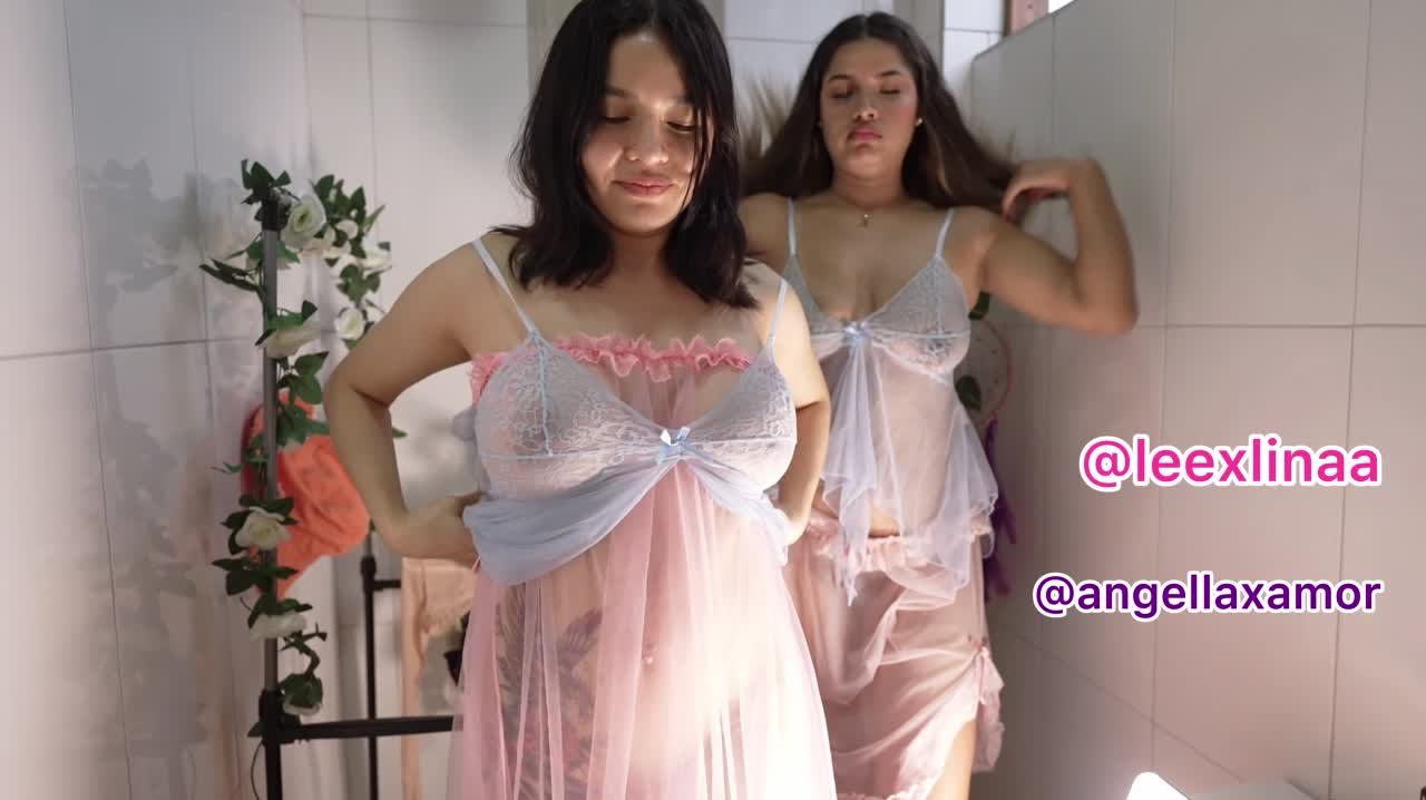 TRY ON HAUL 4K transparent with _@Angelimore and @Leexlina – Watch Video in  High Quality for Free